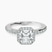 Pre-Designed Platinum Lumina Halo Lab Diamond Eternity Ring