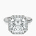 Pre-Designed Platinum Lumina Halo Lab Diamond Eternity Ring