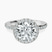 Pre-Designed Platinum Lumina Halo Lab Diamond Eternity Ring
