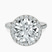 Pre-Designed Platinum Lumina Halo Lab Diamond Eternity Ring