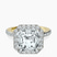 Pre-Designed 18kt Yellow Gold Lumina Halo Lab Diamond Eternity Ring