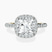 Pre-Designed 14kt Yellow Gold Lumina Halo Lab Diamond Eternity Ring