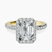 Pre-Designed 14kt Yellow Gold Lumina Halo Lab Diamond Eternity Ring