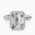 Pre-Designed 10kt Yellow Gold Lumina Halo Lab Diamond Eternity Ring