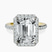 Pre-Designed 10kt Yellow Gold Lumina Halo Lab Diamond Eternity Ring