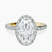 Pre-Designed 14kt Yellow Gold Lumina Halo Lab Diamond Eternity Ring