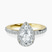 Pre-Designed 10kt Yellow Gold Lumina Halo Lab Diamond Eternity Ring