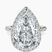 Pre-Designed 18kt Yellow Gold Lumina Halo Lab Diamond Eternity Ring