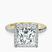 Pre-Designed 14kt Yellow Gold Lumina Halo Lab Diamond Eternity Ring