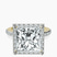 Pre-Designed 10kt Yellow Gold Lumina Halo Lab Diamond Eternity Ring