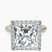 Pre-Designed 14kt Yellow Gold Lumina Halo Lab Diamond Eternity Ring