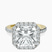 Pre-Designed 14kt Yellow Gold Lumina Halo Lab Diamond Eternity Ring
