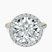 Pre-Designed 10kt Yellow Gold Lumina Halo Lab Diamond Eternity Ring