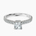 Pre-Designed Platinum Myra Secret Halo Lab Diamond Ring