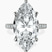 Pre-Designed Platinum Myra Secret Halo Lab Diamond Ring