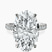Pre-Designed Platinum Myra Secret Halo Lab Diamond Ring