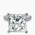 Pre-Designed Platinum Myra Secret Halo Lab Diamond Ring