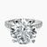 Pre-Designed Platinum Myra Secret Halo Lab Diamond Ring