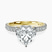 Pre-Designed 14kt Yellow Gold Chrissy Teigen Secret Halo Lab Diamond Ring