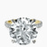 Pre-Designed 14kt Yellow Gold Myra Secret Halo Lab Diamond Ring