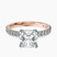 Kylie Eternity Lab Diamond Engagement Ring in 14ct Rose Gold
