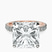 Pre-Designed 18kt Rose Gold Kylie Eternity Lab Diamond Ring
