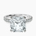 Pre-Designed 10kt White Gold Kylie Eternity Lab Diamond Ring