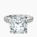 Pre-Designed 10kt White Gold Kylie Eternity Lab Diamond Ring