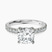 Kylie Eternity Lab Diamond Engagement Ring in 9ct White Gold