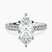Kylie Eternity Lab Diamond Engagement Ring in 9ct White Gold