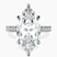 Pre-Designed 14kt White Gold Kylie Eternity Lab Diamond Ring
