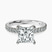 Kylie Eternity Lab Diamond Engagement Ring in 14ct White Gold
