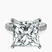 Pre-Designed 14kt White Gold Kylie Eternity Lab Diamond Ring