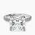 Pre-Designed 10kt White Gold Kylie Eternity Lab Diamond Ring
