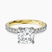 Kylie Eternity Lab Diamond Engagement Ring in 9ct Yellow Gold
