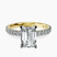 Kylie Eternity Lab Diamond Engagement Ring in 9ct Yellow Gold