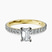 Pre-Designed 18kt Yellow Gold Kylie Eternity Lab Diamond Ring