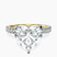 Pre-Designed 18kt Yellow Gold Kylie Eternity Lab Diamond Ring