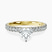 Pre-Designed 18kt Yellow Gold Kylie Eternity Lab Diamond Ring