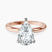 Lyla Hidden Accents Solitaire Lab Diamond Engagement Ring in 18kt Rose Gold