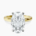 Pre-Designed 14kt Yellow Gold Lyla Hidden Accents Solitaire Lab Diamond Ring