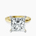 Pre-Designed 10kt Yellow Gold Lyla Hidden Accents Solitaire Lab Diamond Ring