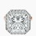 Pre-Designed 18kt Rose Gold Anna Hidden Accents Halo Lab Diamond Ring