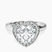 Pre-Designed 14ct White Gold Anna Hidden Accents Halo Lab Diamond Ring