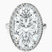 Pre-Designed Platinum Anna Hidden Accents Halo Lab Diamond Ring
