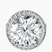 Pre-Designed 10kt White Gold Anna Hidden Accents Halo Lab Diamond Ring