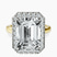 Pre-Designed 10kt Yellow Gold Anna Hidden Accents Halo Lab Diamond Ring