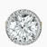 Pre-Designed 14kt Yellow Gold Anna Hidden Accents Halo Lab Diamond Ring