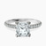 Serena Eternity Lab Diamond Engagement Ring in 10kt White Gold