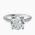 Pre-Designed 10kt White Gold Serena Eternity Lab Diamond Ring